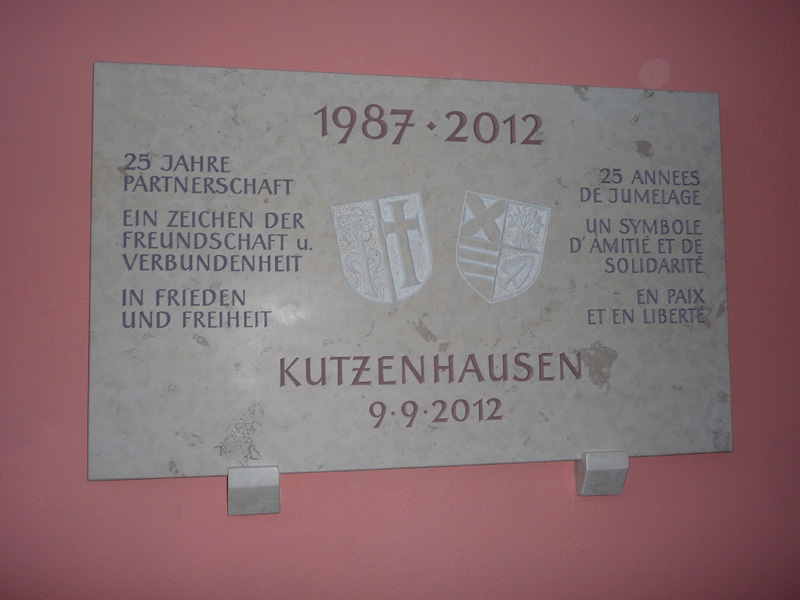 Gedenktafel aus Granit als Gastgeschenk Gedenktafel aus Granit als Gastgeschenk